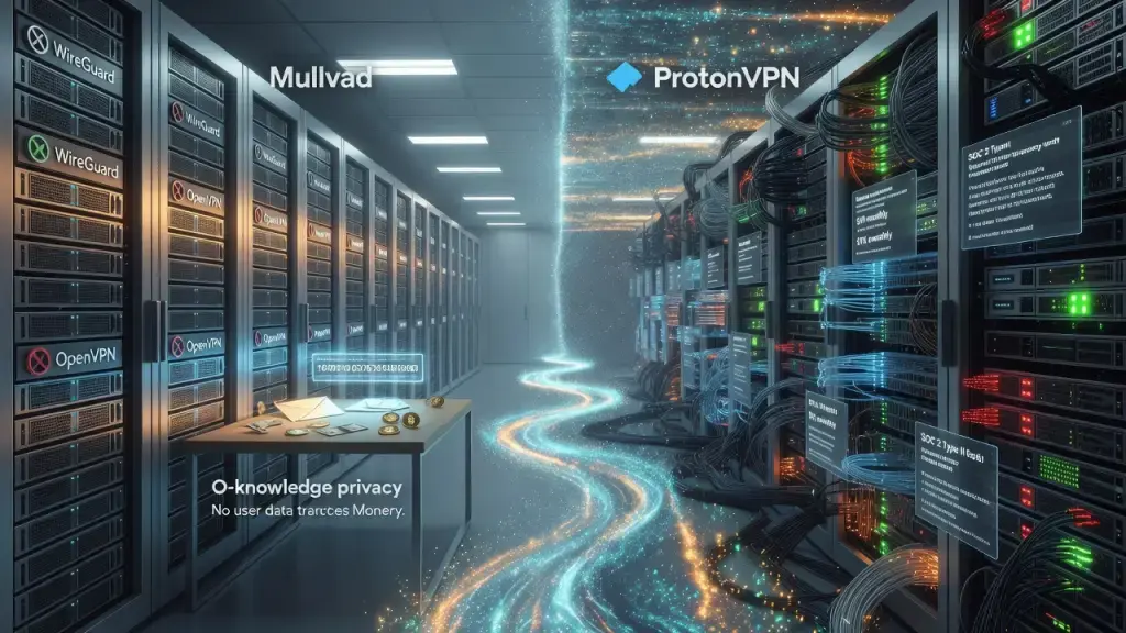Mullvad and ProtonVPN Chart Rival Paths to Online Privacy